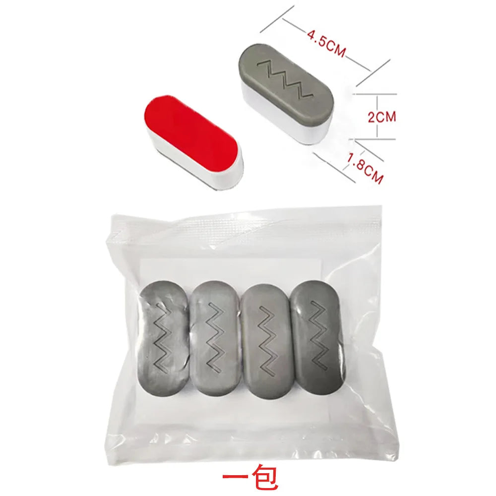 4pcs Toilet Seat Bumper, Bidet Seat Bumpers With Strong Buffer And Adhesive Function For Bidet Attachment, Keep Your Toilet Seat