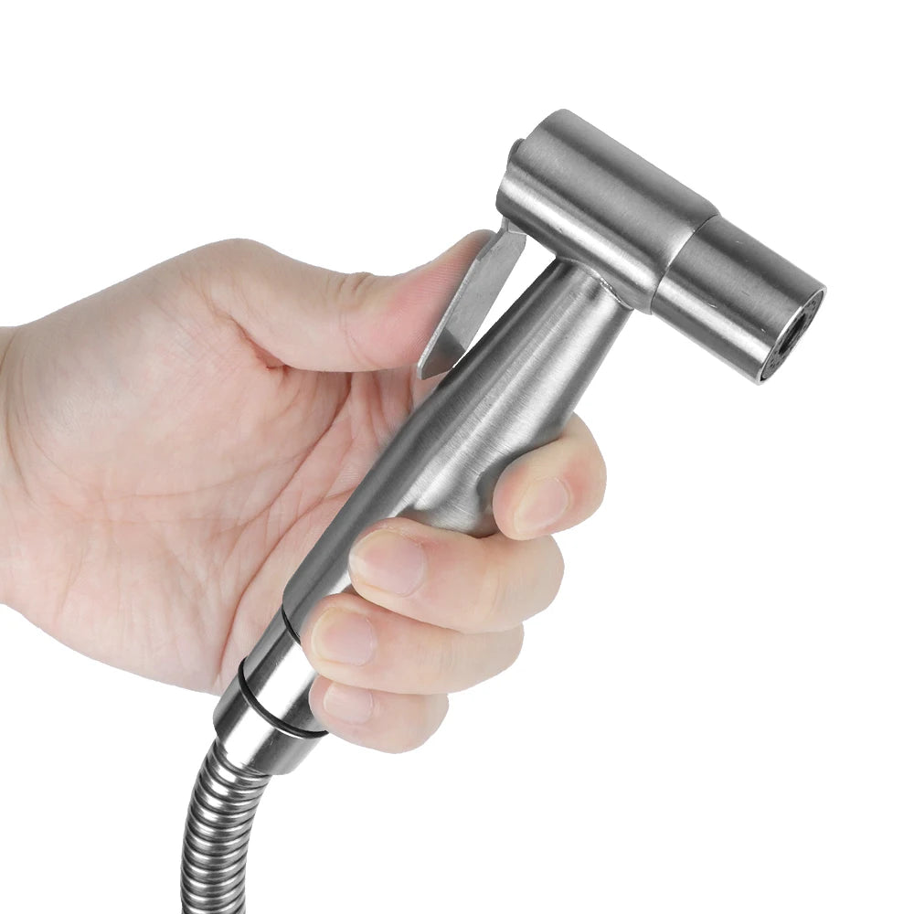Bidet sprayer set For toilet Handheld For Bathroom hand sprayer self cleaning Hand Bidet faucet Stainless Steel shower head